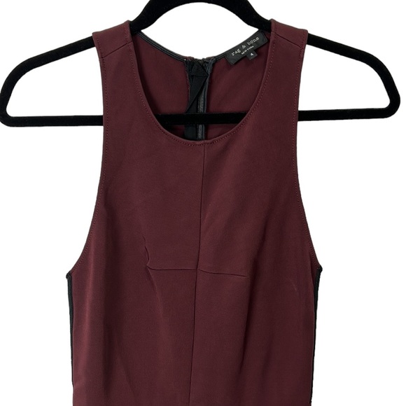 Rag & Bone Sabrina Racer Back Dress Women’s size 4 - Picture 4 of 8
